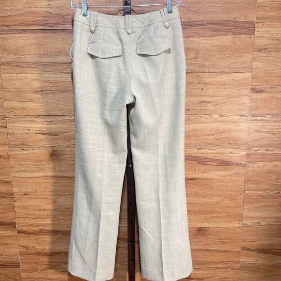 St. John Collection Size 2 Light Tan Pants - Picture 3 of 5